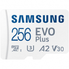 Card EVO Plus 2021 R130 microSDXC 256GB UHS I U3 A2 Clasa 10
