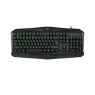 Tastatura Gaming Minesweeping Iluminare verde Negru