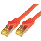 Patchcord S FTP Cat 7 10m Red