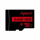 Card microSDXC UHS I Apacer 64GB clasa10 cu adaptor SD