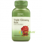 Triple Ginseng Root Radacina Din 3 Tipuri de Ginseng Herbal Plus 90cps