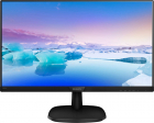 Monitor LED Philips 243V7QDSB 00 23 8 inch 5 ms Black 60Hz