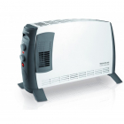 Convector electric Clima Turbo 2000 3 trepte 2000W Alb Negru