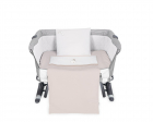 Lenjerie patut cu broderie Mini Cot KikkaBoo Dreamy Flight