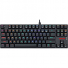 Tastatura gaming APS TKL Mecanica RGB Black