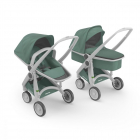 Carucior 2 In 1 100 Ecologic Grey Sage