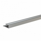 Profil aluminiu terminatie parchet S63 Argintiu 8 9x29mm 2 7 m