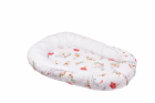 Babynest model flori de bumbac