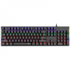 Tastatura gaming mecanica Naxos Iluminare Rainbow Black
