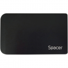 Rack extern pentru HDD SSD Spacer 2 5 inch model SPR 25612 tip S ATA N
