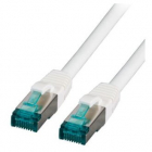 Patchcord S FTP Cat 6A 5m White
