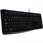 LOGITECH Corded Keyboard K120 Business EMEA US International BLACK
