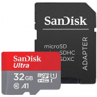Card Ultra microSDHC 32GB 120Mbs A1 Clasa 10 UHS I U1 cu adaptor SD