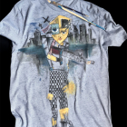 Tricou pictat manual pentru barbati Tech AHGL13283