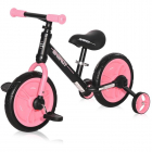 Tricicleta copii Bicicleta Energy cu pedale si roti ajutatoare Black P