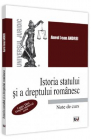 Istoria statului si a dreptului romanesc Note de curs Aurel Jean Andre