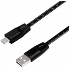 Cablu de date CU0158 USB 2 0 Micro USB 1m Black