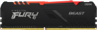 Memorie Kingston FURY Beast RGB 8GB DDR4 3000MHz CL15