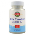 Beta carotene 25000 IU 50cps KAL