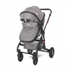 Carucior 3 in 1 Alba Steel Grey