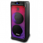 Boxa portabila activa Akai Party Speaker 260 50 W Bluetooth USB microf