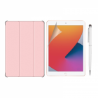 Set 3 in 1 pentru iPad 8 10 2 inch 2020 iPad 7 10 2 inch cu husa carte