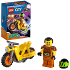 LEGO City 60297 Stuntz Motocicleta de cascadorie pentru impact 12 pies