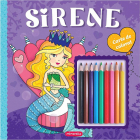 Carte de colorat Sirene