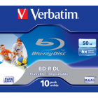 Verbatim BD R DL 50GB 6X PRINTABLE JC