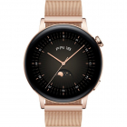 Smartwatch Watch GT 3 elegant 42mm Light Gold Milanese