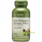 Saw Palmetto Berries Fructe de Palmier Pitic Herbal Plus 540mg 100cps