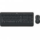 Kit Wireless MK545 Tastatura USB Layout US Black Mouse Laser USB Black