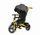 Tricicleta multifunctionala 4 in 1 Jaguar Black Yellow