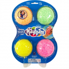 Spuma de modelat cu sclipici Playfoam Set 4 culori