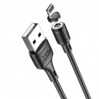 Cablu de date X52 Sereno USB Lightning Black