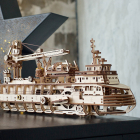 Puzzle 3D Nava de cercetare din lemn Ugears