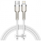 Cablu de date Cafule Metal USB Type C Lightning Power Delivery 20W 2m 