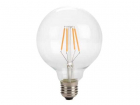 Bec cu LED Filament E27 G95 4W Velleman