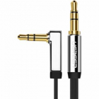 Cablu Audio Auxiliar Jack 3 5 mm 1m argintiu