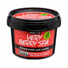 Exfoliant pentru fata si buze cu vitamina C Very Berry Spa Beauty Jar 