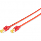 Patchcord S FTP Cat7 1m Red