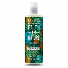 Balsam natural hidratant cu cocos pentru par normal sau uscat Faith in