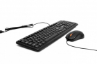 Kit Tastatura Mouse SPACER SPKB S6201 layout US USB Negru