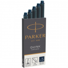 1x5ink cartridge Quink blue black