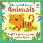 First Jigsaws Carte Animals Usborne Books