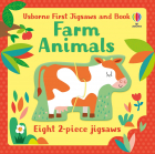 First Jigsaws Carte Farm Animals Usborne Books