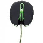 Mouse gaming MUSG 001 G 2400dpi Negru Verde