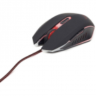 Mouse gaming MUSG 001 R Black Red