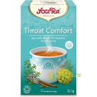 Ceai Confortul Gatului Throat Comfort Ecologic Bio 17dz 32 3g