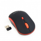 Mouse Wireless MUSW 4B 03 USB Black Red